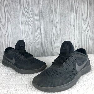 Womens Nike All Black Free RN